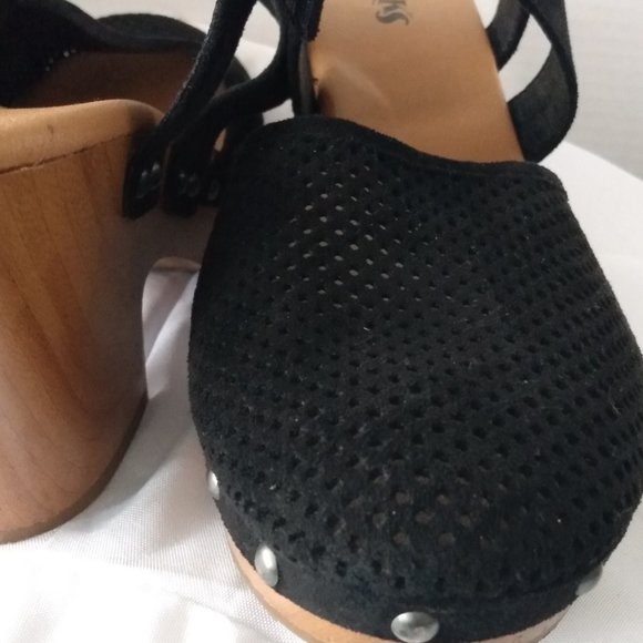 KORKS SUEDE WOMEN PLATFORM SIZE 11M - Picture 4 of 14